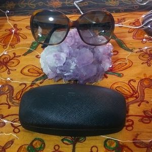 Salvatore Ferragamo SF6505 Sunglasses 214 Tortoise/Brown Lens.